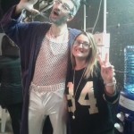 Olimpia Madonia con l'Alieno Cristian Gatta
