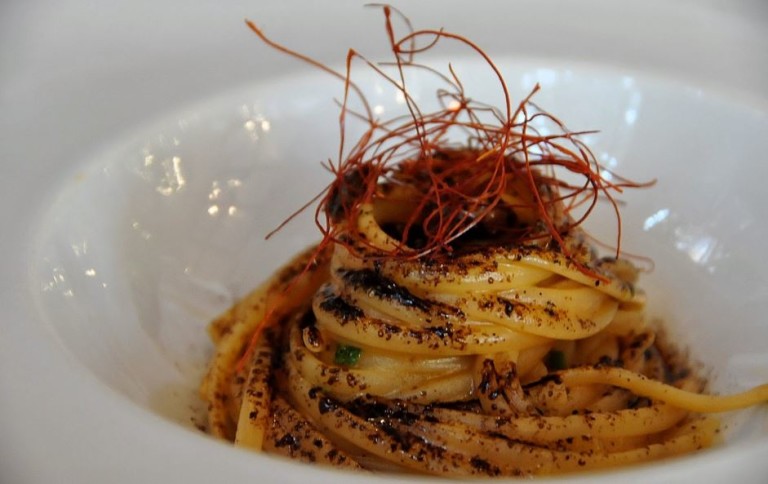 spaghetto caffe e ricci