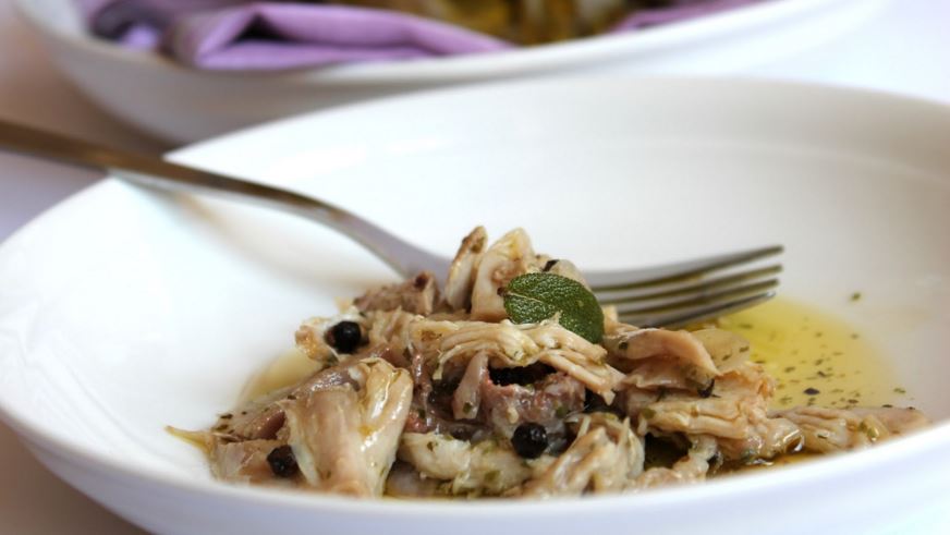 tonno di coniglio ricetta piemontese