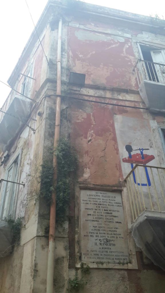 Taranto: abbandono casa natale di Giovanni Paisiello