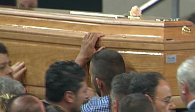 funerali vittime scontro treni puglia