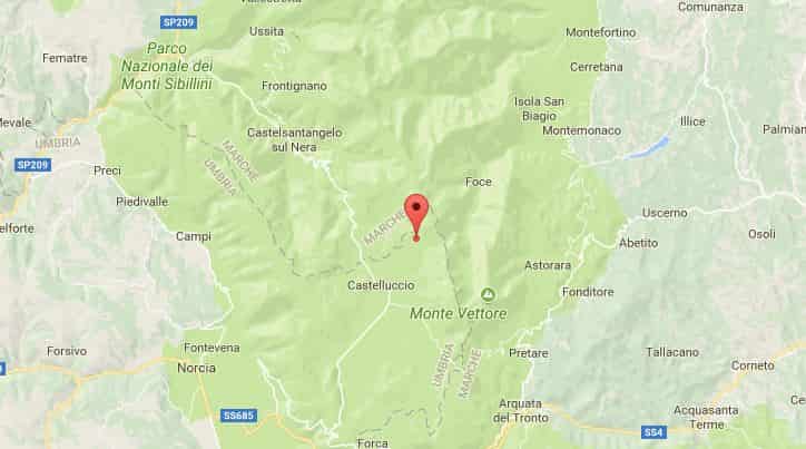 scossa di terremoto marche 19 ottobre
