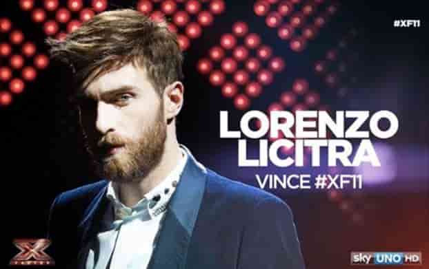 lorenzo licitra vince x factor 2017
